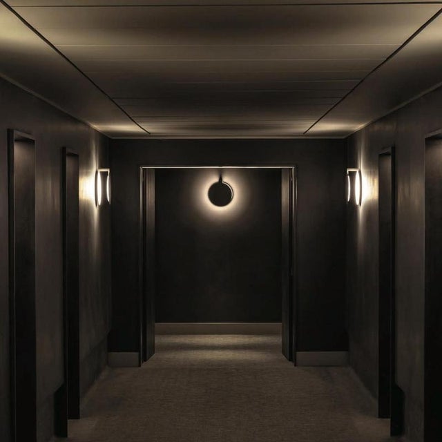 Wall lamp 'duca' designed by nicola gallizia in 2015. Wall lamp giving indirect and reflected light. Painted metal...