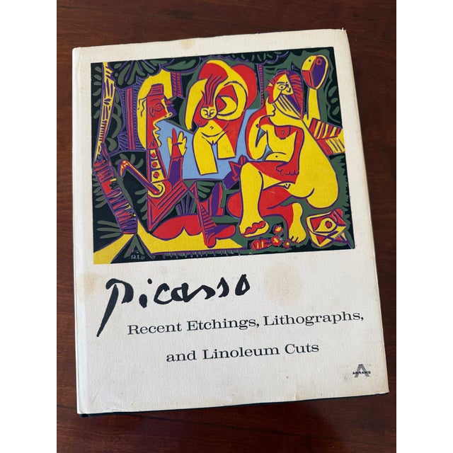 First Edition 1960s Hardcover "Picasso: Recent Etchings, Lithographs, and Linoleum Cuts" Book For Sale - Image 17 of 17