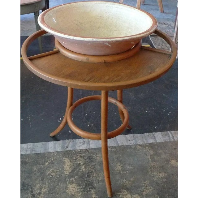 19th Century French Bentwood Wash-Stand For Sale - Image 9 of 13