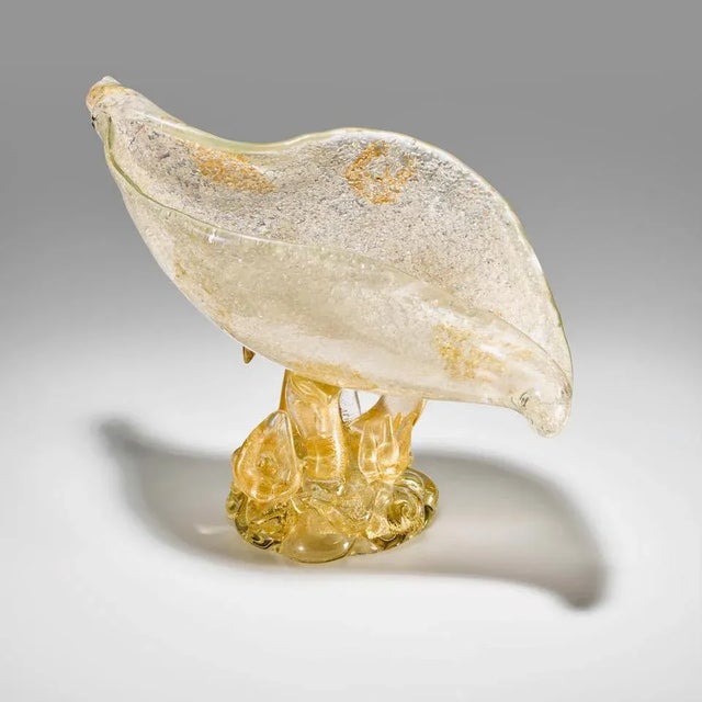 Rugiadoso Centerpiece by Ercole Barovier for Barovier, Toso & Co., 1940s For Sale - Image 6 of 8