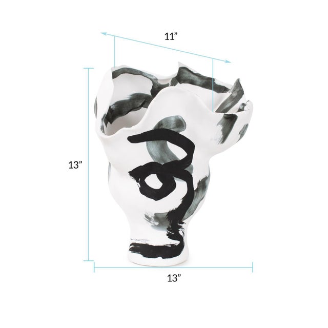 Contemporary Hadrill Vase- Short For Sale - Image 3 of 11