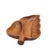 Mid 20th Century Vintage Monkey Pod Wood Leaf Serving Tray For Sale - Image 5 of 6