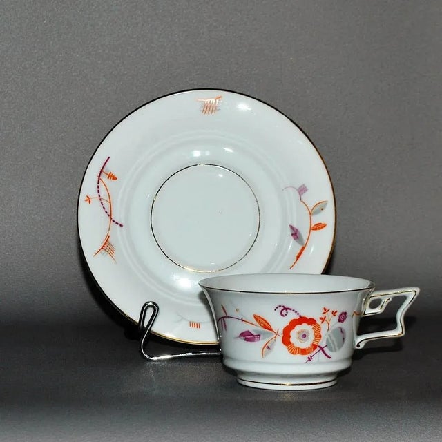 Art Deco Coffee Service from Rosenthal, Germany, 1900s, Set of 15 For Sale - Image 3 of 8