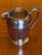 1960s Crescent Silver MFG Corp Silver-Plated Pedestal Water Pitcher 64 Ounces Capacity Deco Style With Strainer at Spout For Sale - Image 12 of 13