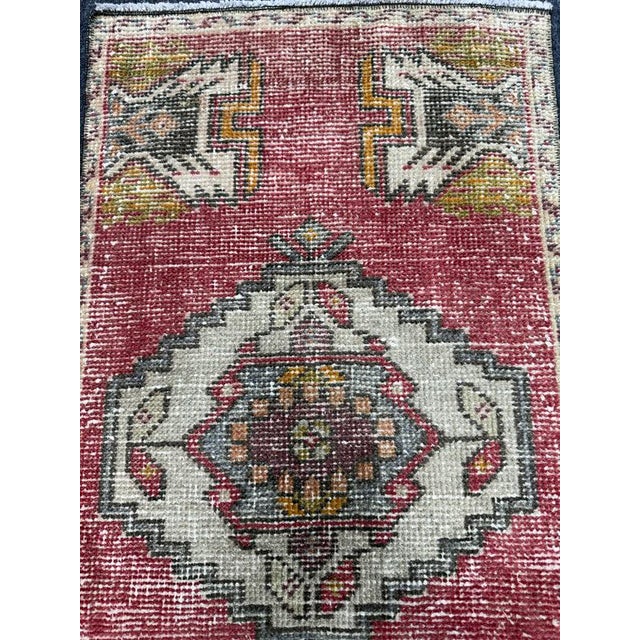 Turkish Yastik Rug 1'8" x 3'3" For Sale - Image 4 of 5