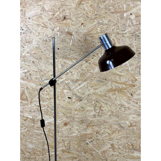 Mid-Century Modern Vintage Space Age Floor Lamp in Metal, 1960s For Sale - Image 3 of 18