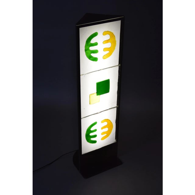 Italian Glass Floor Lamp by Salviati Murano, 1972 For Sale - Image 4 of 11