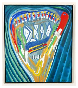 Carsten Nash, Portrait of His Brother, Oil on Canvas