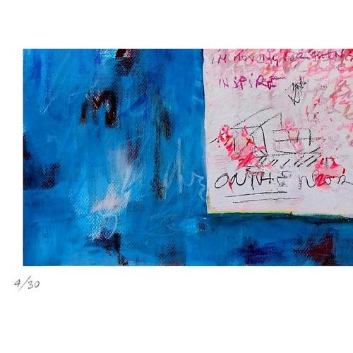 Richard Saint-Amans, Abstract 1, 2019, Silkscreen Print For Sale - Image 8 of 10