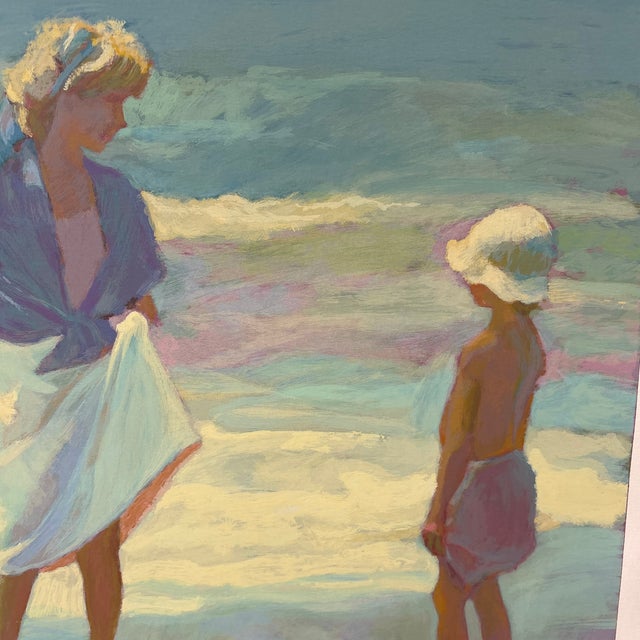 Summer Holiday -a Highly Collectible Original Print by Don Hatfield 1989 Printed With 200 Colors. For Sale In New York - Image 6 of 12