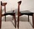 Mid-Century Modern Pair of Danish Teak Dining Chairs by Harry Østergaard for Randers Møbelfabrik, 1960s For Sale - Image 3 of 6