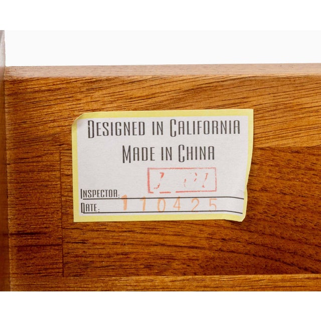 Wood Maria Yee "Metro" Office Organizer Filing Cabinet For Sale - Image 7 of 9