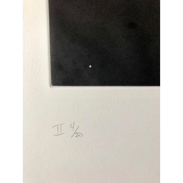 1990s Pat Steir, Comet, Outer Space Dark Series Aquatint Etching Color Abstract Expressionist For Sale - Image 5 of 6