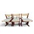 1970s Danish Brutalist Rosewood Dining Chairs Attributed to Gangso Mobler, 1970s. Set of 6 For Sale - Image 5 of 10