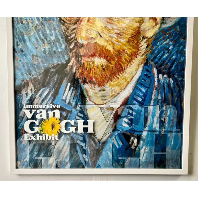 Vincent Van Gogh Immersive Exhibition Original Poster , Framed 2021 For Sale - Image 4 of 10