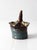 Late 20th Century Vintage Handmade Studio Pottery Basket For Sale - Image 5 of 13
