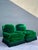 Emerald Vintage Emerald Velvet Lounge Chairs - A Pair For Sale - Image 8 of 12