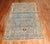 Persian Antique Zabihi Collection Blue Persian Malayer Rug - 5'8" x 8'9" For Sale - Image 3 of 9