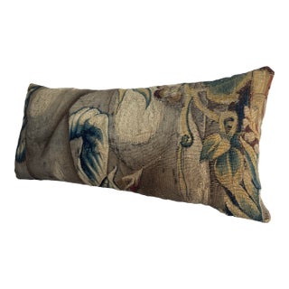16th Century Brussels Tapestry Pillow For Sale