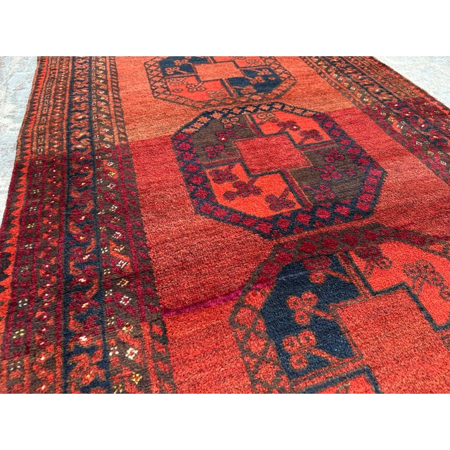1850s Antique Turkmen Bukhara Rug For Sale - Image 4 of 9