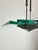 Italian Nile Green Murano Glass Hanging Light, 1980s For Sale - Image 3 of 15
