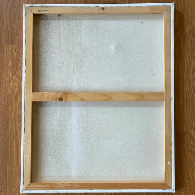 Acrylic Seascape Painting on Canvas of Boat For Sale - Image 9 of 10