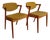 Vintage Danish Chairs, 1950s, Set of 2 For Sale