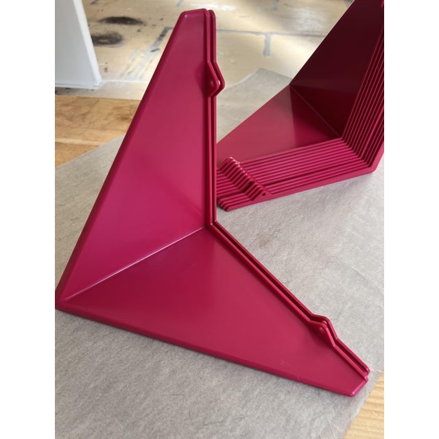Pink Butterfly Shelves by Poul Cadovius, Set of 3 For Sale - Image 11 of 12