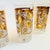 Mid-Century Modern Mid Century Gold Leaf Tumblers - Set of 4 For Sale - Image 3 of 7