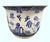 Mid 20th Century Vintage Blue and White Chinoiserie Planter W/Tray For Sale - Image 5 of 10