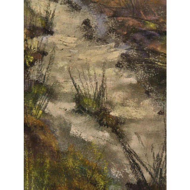 Cox Garstin, Landscape, Pastel, Framed For Sale - Image 4 of 8