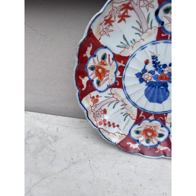 Japanese 19th Century Japanese Imari Plate For Sale - Image 3 of 4