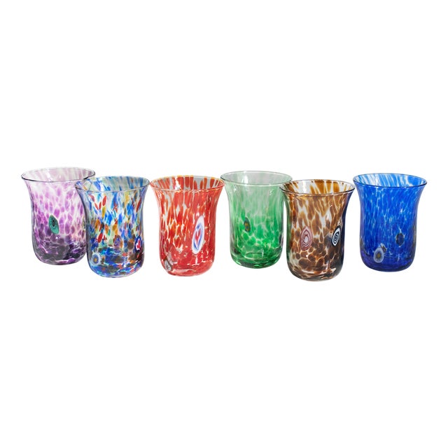 Glasses by Mariana Iskra for Ribes, 2010, Set of 6 For Sale