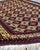 Afghan Aqcha Turkmen Hand-Knotted Wool Rug, 9'10" X 6'6" For Sale - Image 9 of 12