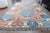Turkish 1970s Vintage Turkish Handmade Wool Cotton Orange Blue Area Rug For Sale - Image 3 of 11