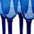 Blue Late 20th Century Mexican Handblown Cobalt Blue Stem Glasses, Set of 9 For Sale - Image 8 of 13