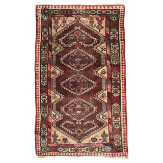 Antique Turkish Rug, 1920s For Sale