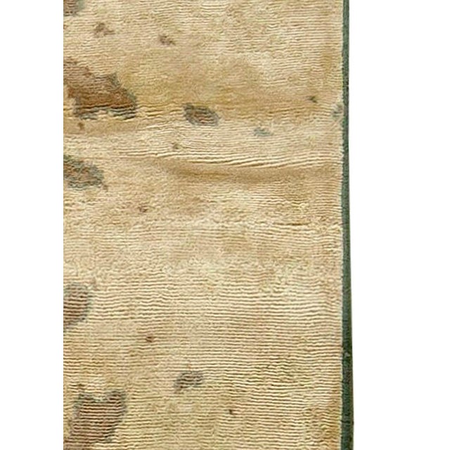 Modern Contemporary Botanic Handmade Silk Rug by Doris Leslie Blau For Sale - Image 3 of 6