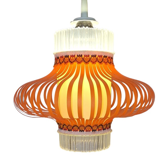 Vintage Pendant Lamp by Aro, 1970s For Sale