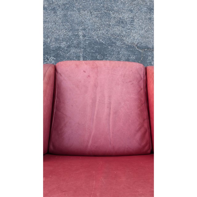 Animal Skin Post Modern Leather Rocking Chair by Vladimir Kagan for American Leather For Sale - Image 7 of 9