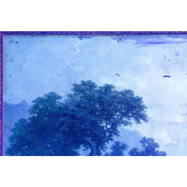 19th Century Swiss Antique Oil Painting of Mountains by Francois Niederhausern For Sale - Image 16 of 18