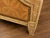 Camel Vintage Wesley Hall Distressed Painted Sofa With Exposed Cross-Back Frame For Sale - Image 8 of 11