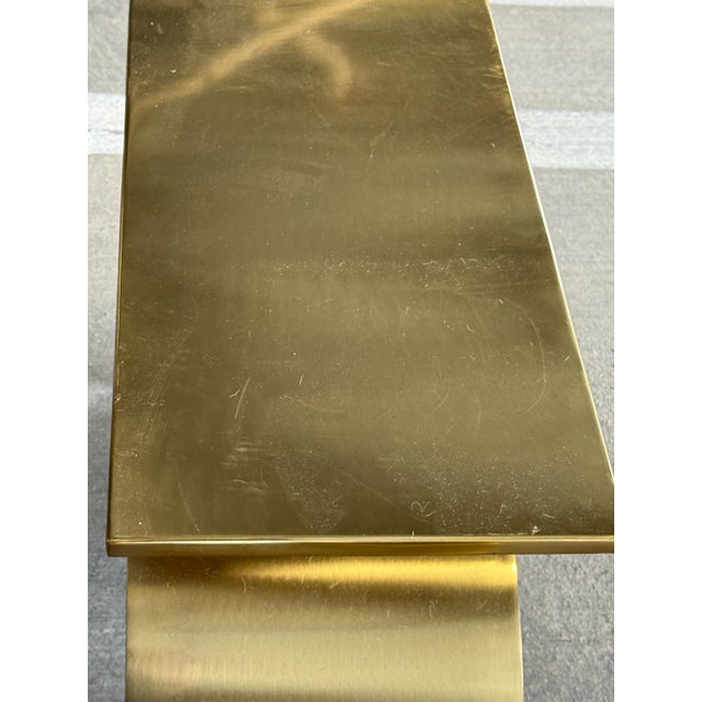 Metal Vintage Post Modern Cb2 Side Tables by Kaiser Newman - A Pair For Sale - Image 7 of 15