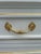 White 1960s Baker Hollywood Regency Lacquered Dresser in Sweet Coffee With Gold Leaf – 9 Drawer Statement Piece For Sale - Image 8 of 15