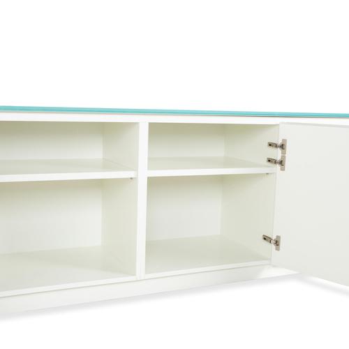 Cube Sideboard and Chest of Drawers in White High Gloss Wood from Interlübke, Set of 2 For Sale - Image 10 of 18