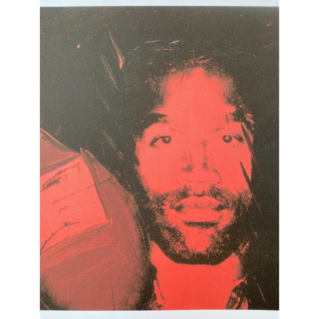 Andy Warhol "Kareem Abdul-Jabbar" offset lithograph in colors on Arches paper, Georges Israel Editeur, sheet size 38,5 x...