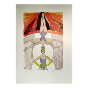 Camille Hilaire Le Cirque (The Circus) Iii 1974 Reproduction Print