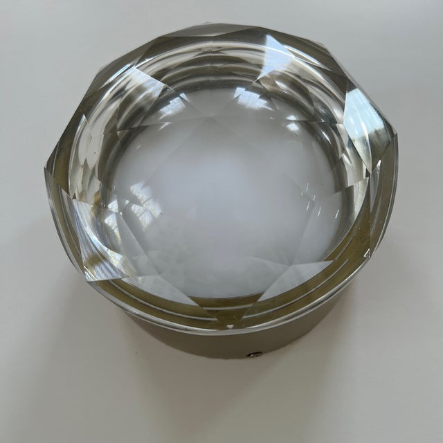 Brass Arteriors Home Estelle Sconce, Clear Crystal & Antique Brass For Sale - Image 8 of 12