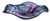 2020s Huge 25" Hand-Blown Art Glass Wave Bowl Signed by H. Jensen & Wildfire 3 Views For Sale - Image 5 of 11