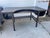 Coffee Restoration Hardware French Factory Industrial Metal Desk With Patina For Sale - Image 8 of 12